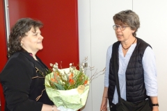 Claudia Arslan Wenger mit Freunden