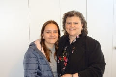 Claudia Arslan Wenger mit Freunden