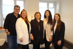 Claudia Arslan Wenger mit Familie